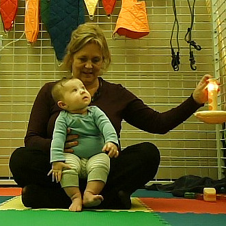 Leading Edge Therapy — therapist with infant